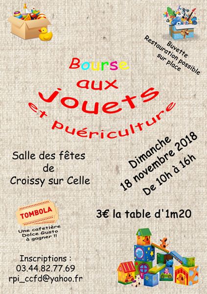 Bourse aux jouets et puériculture