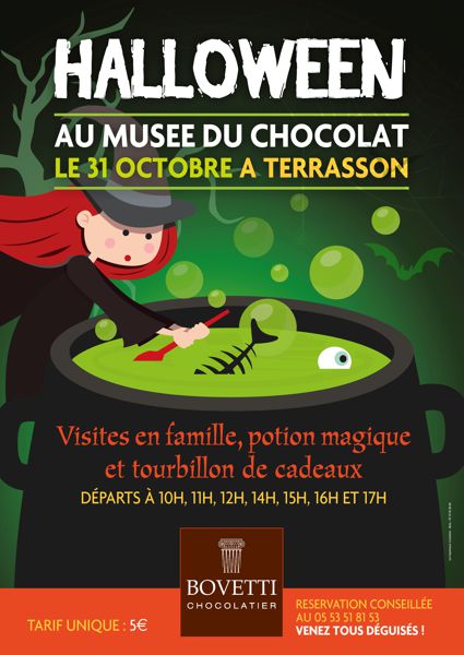 Halloween au Musée du chocolat Bovetti