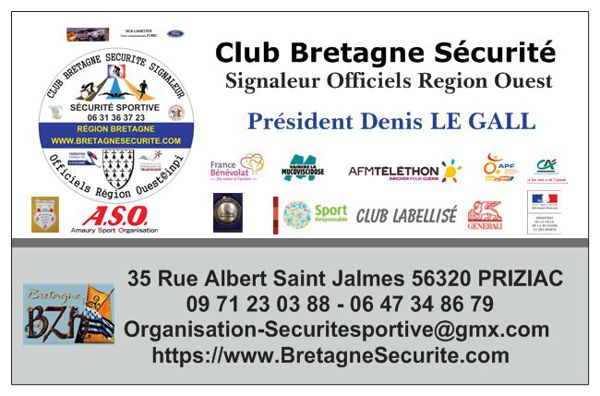 CLUB BRETAGNE SECURITE SIGNALEUR OFFICIELS REGION OUEST