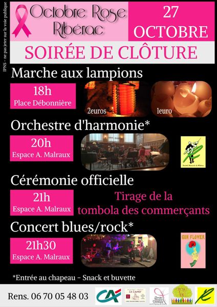 Octobre Rose Marche aux lampions