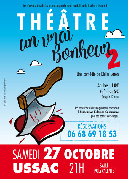 Théâtre solidaire Un vrai bonheur 2