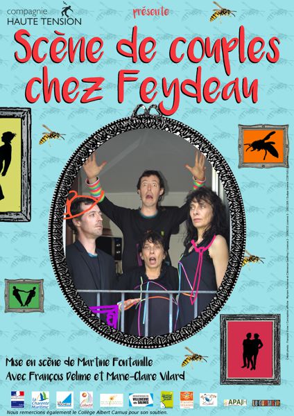 Scène de couples chez Feydeau