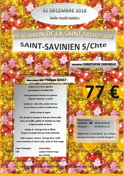 REVEILLON DE LA SAINT-SYLVESTRE