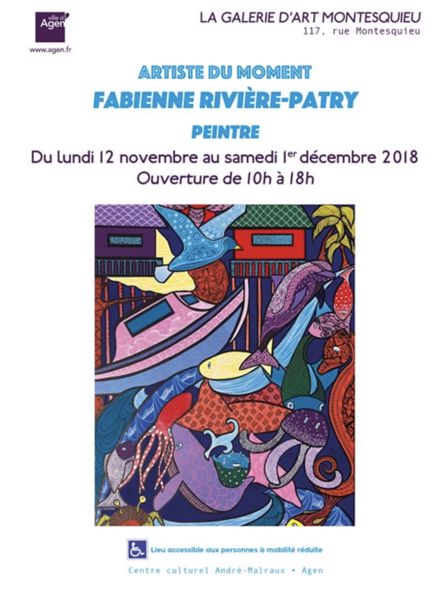 Exposition Fabienne Rivière Patry