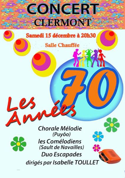 CONCERT DES ANNEES 70