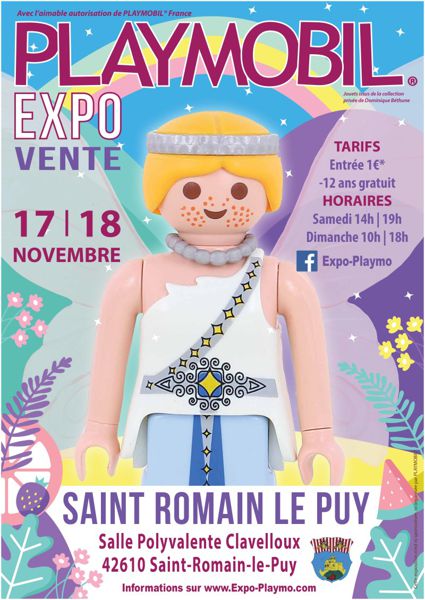 2ème Exposition de Jouets Playmobil de Saint-Romain-Le-Puy