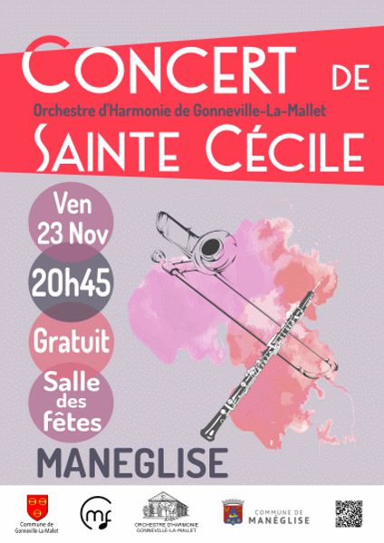 Concert de Ste Cécile - Manéglise