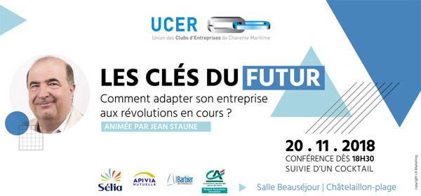 Conférence de Jean Staune ‘Les Clés du Futur’  Châtelaillon-Plage (17)