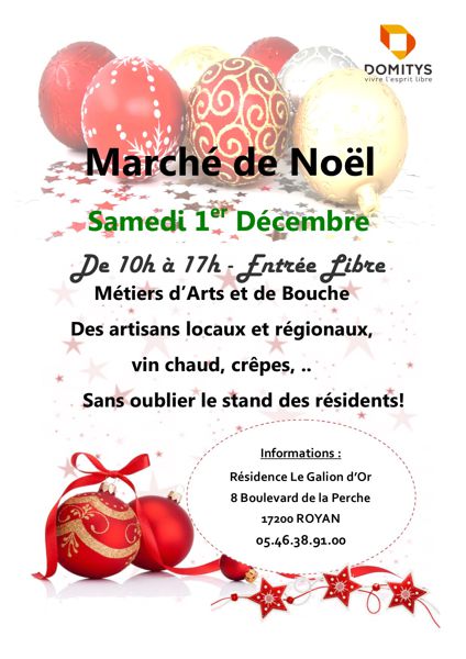 Marché de Noël Royan-Domitys