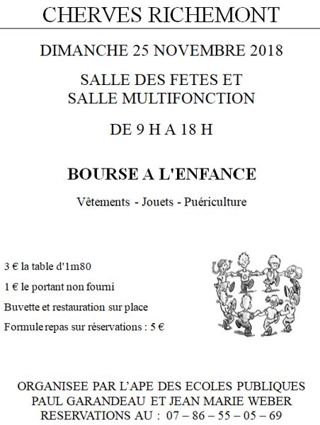 Bourse à l'enfance