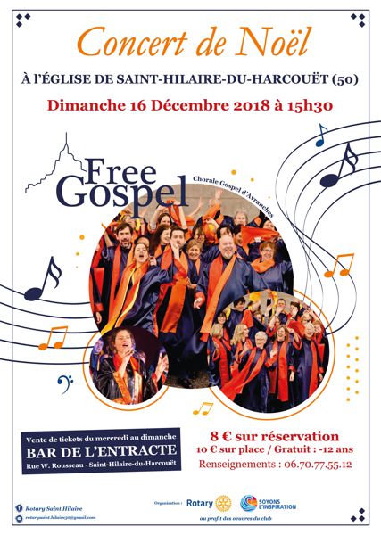 Concert de la chorale FREE GOSPEL