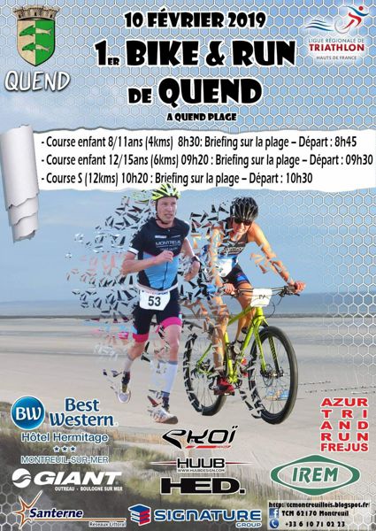1er Bike and Run de QUEND