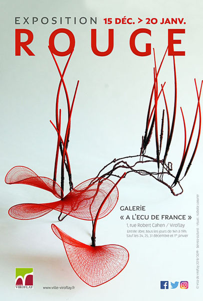 Rouge, exposition d'art contemporain