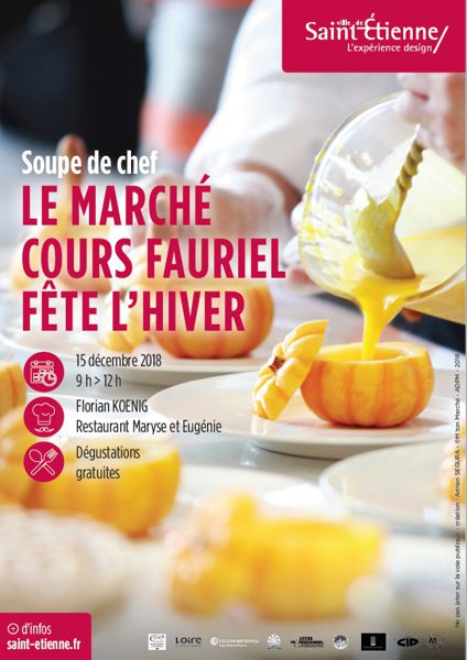 Saint-Étienne : le marché Cours Fauriel fête l’hiver !