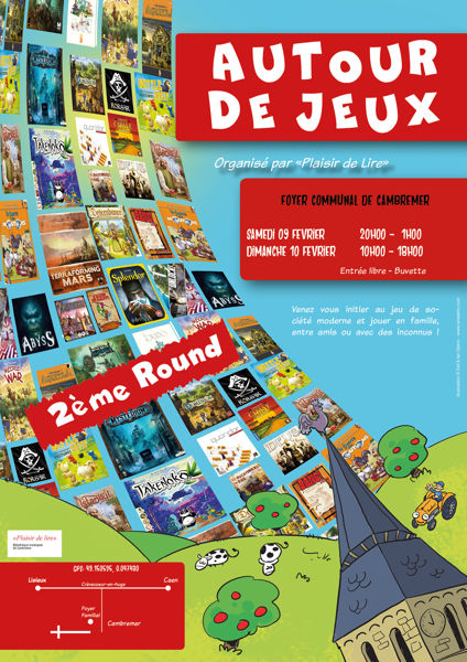 Week-end jeux de société à Cambremer !