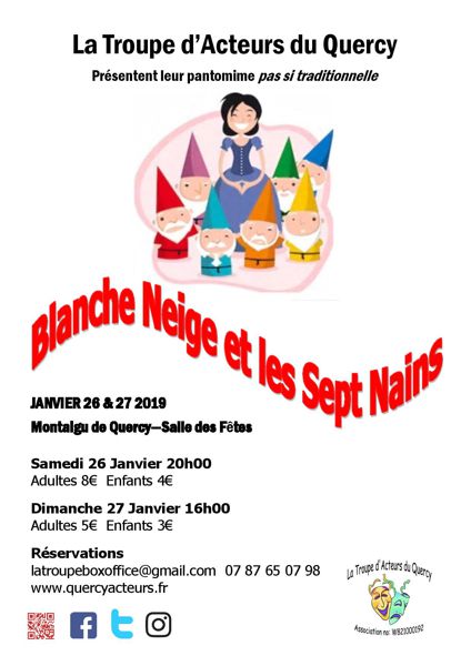 Pantomime bilingue  Blanche Neige et les septs Nains