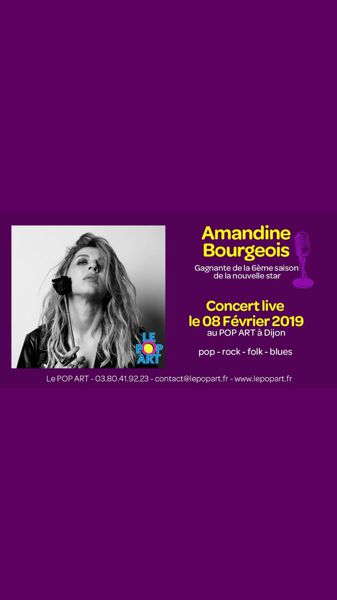 Concert Amandine Bourgeois