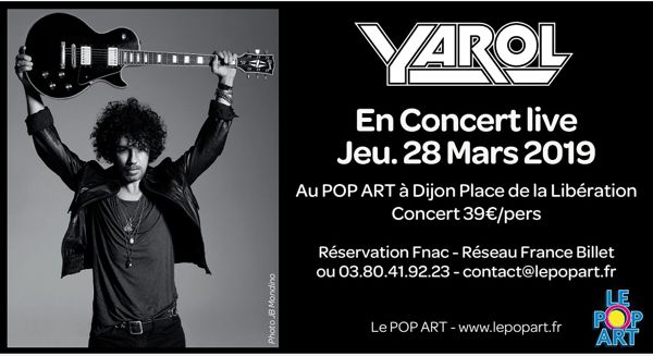 Yarol Poupaud en concert à Dijon 