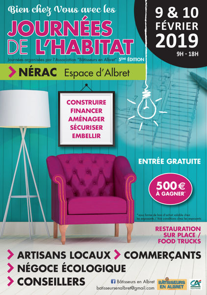 JOURNEES DE L'HABITAT - 5è édition - Nérac 2019