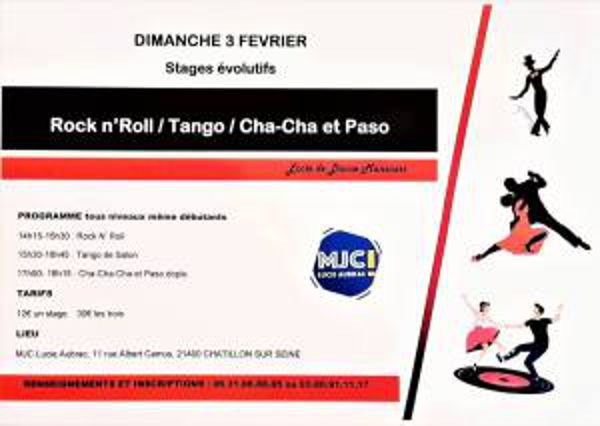 Stages Rock n’ Roll / Tango / Cha-Cha et Paso