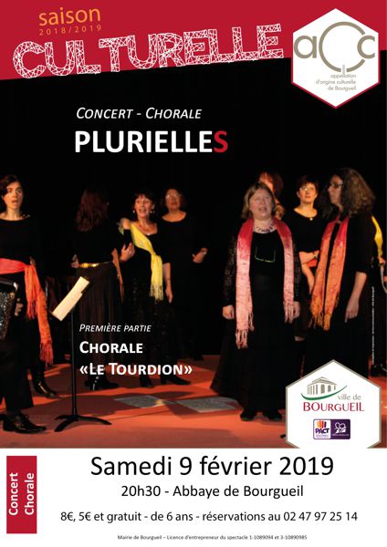 Concert de l'Ensemble vocal Plurielles