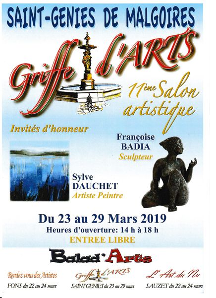 11ème salon artistique GRIFFE D'ARTS