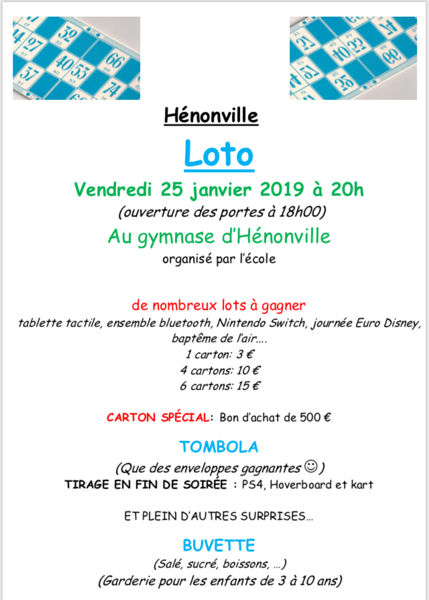 LOTO HENONVILLE