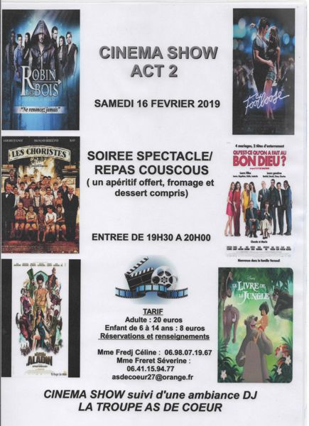 cinéma show acte 2