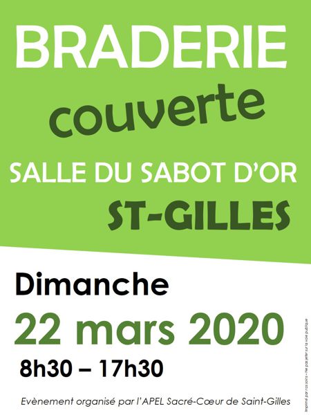 GRANDE BRADERIE COUVERTE SAINT GILLES 35