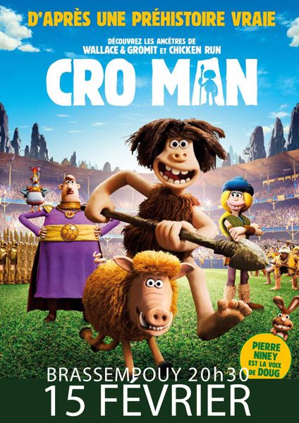 Diffusion du film Cro Man