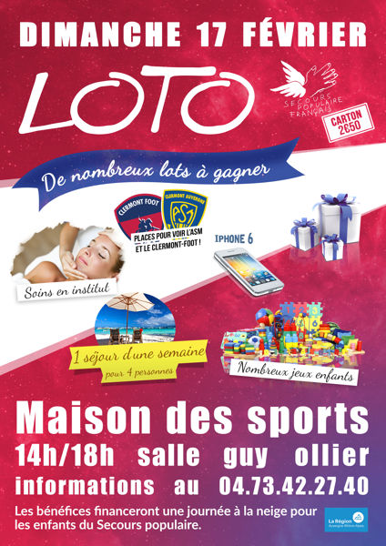 Loto du Secours Populaire