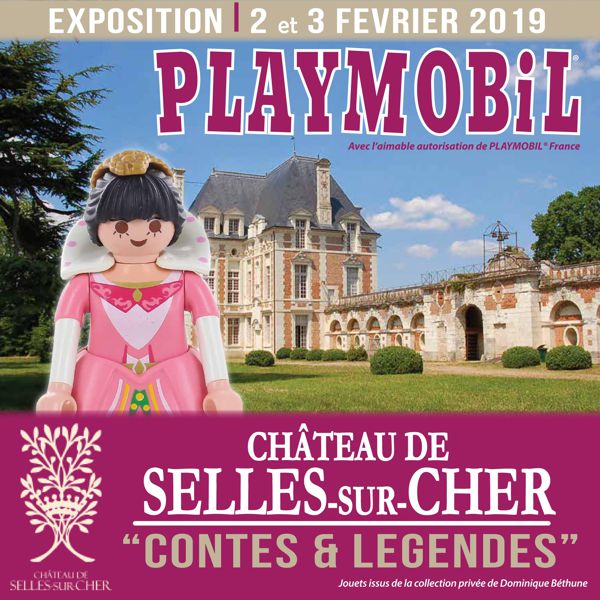 Exposition éphémère de Playmobil au château de Selles-Sur-Cher