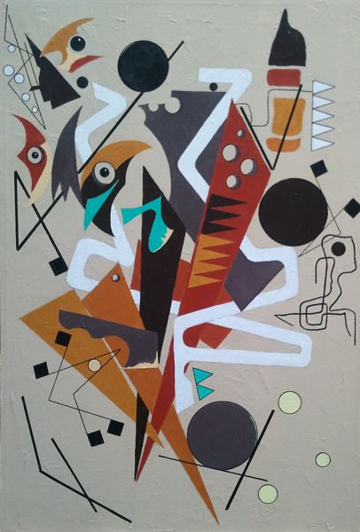 Clin d'oeil contemporain à Kandinsky