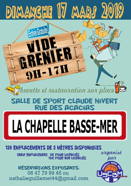 VIDE GRENIER USCBM BASKET