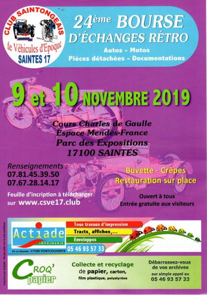 BOURSE D'ECHANGES RETRO AUTOS MOTOS