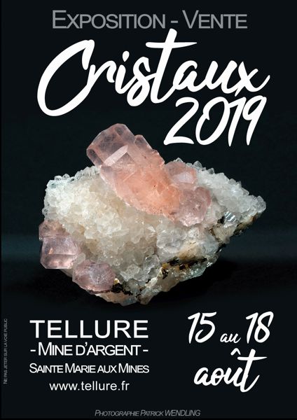 Exposition-vente Cristaux au Parc Tellure