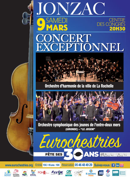 Concert exceptionnel des Eurochestries