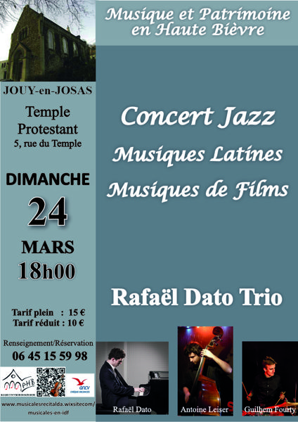 Concert Jazz Musiques Latines Musiques de Films
