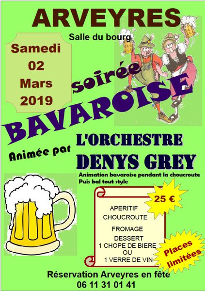 soirée bavaroise