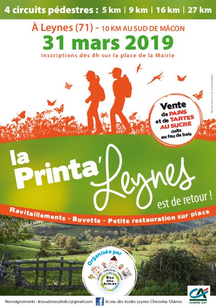 Randonnée pédestre La Printa'leynes