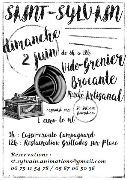 Vide grenier - Brocante