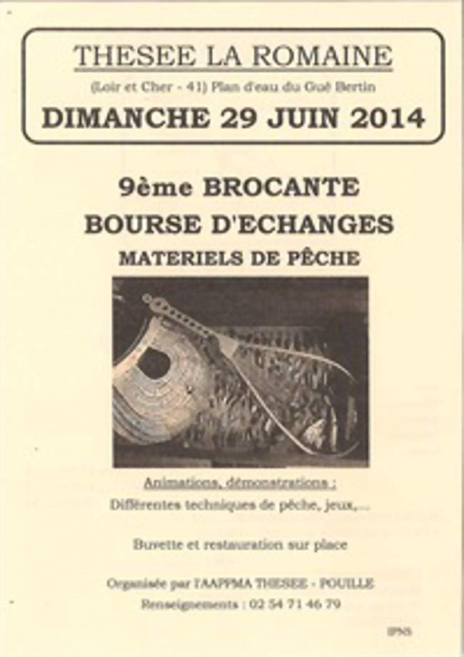 Brocante Matériel de pêche