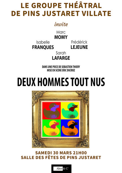 Deux hommes tout nus