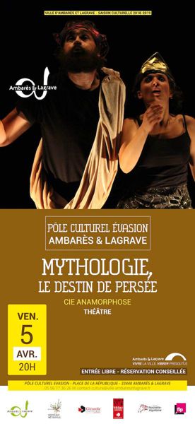 Mythologie, le Destin de Persée par la Cie Anamorphose 