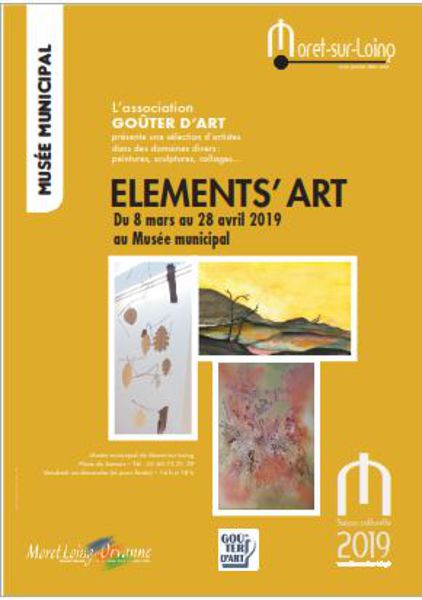 exposition Eléments 'Arts