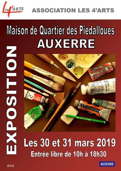 Exposition peinture à la maison de quartier des Piedallous