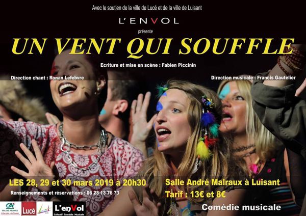 Spectacle musicale: un vent qui souffle