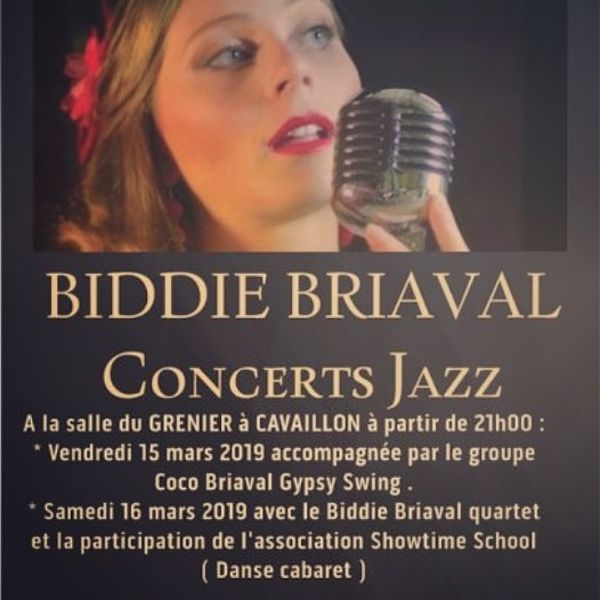 Biddie Briaval concerts jazz