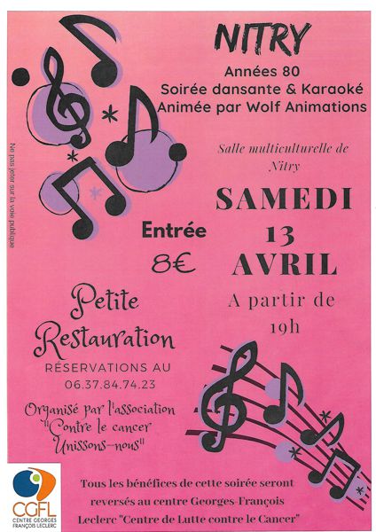 SOIREE ANNEES 80 ET KARAOKE