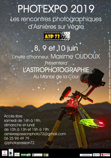 PHOT’EXPO 2019, LES RENCONTRES PHOTOGRAPHIQUES D’ASNIÈRES SUR VÈGRE